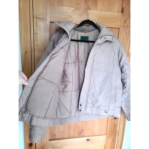 Vintage 90s Gorpcore Mens Quail Run Nylon Insulated Puffer Coat LARGE Hunting - Picture 3 of 10